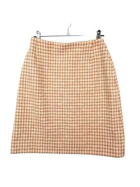 Chanel Vintage Tweed Mini Skirt 38